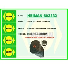 Bescher Dortlu Flasor Dugmesi Duster - Logan Mcv - Sandero