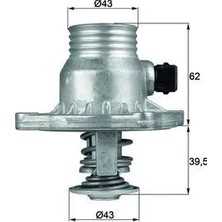 Mahle Termostat 105 Bmw E38 E39 M60 62
