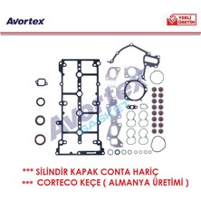 Takım Conta Ducato 3 Doblo 3 Bravo 2 500L Punto Renegade Combo D 1,6d 2,0d 16V Mjt/cdti 71769839 Avortex