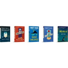 Domingo Yayınevi Hayat Imkansiz+Geceyarisi Kutuphanesi+Radley Ailesi+Insanlar+Zamani Durdurmanin Yollari=(5kitap)