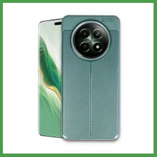 Soi Home Realme 12 5g Uyumlu Kılıf Auto Focus Kapak - Koyu Yeşil Soı