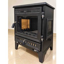 Sabah S106-3D Üç Tarafı Camlı Döküm Şömine Soba