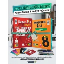2027 Lgs Hazırlık 8. Sınıf Süper Ikili T.c. Inkılap Tarihi ve Atatürkçülük Seti ve Muhteşem Ikili Türkçe Seti