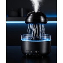 Nemere Ultrasonik Nemlendirici Denizanası Tasarımı Rgb LED Işıklı Zaman Ayarlı