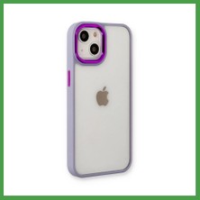 Soi Home iPhone 14 Plus Uyumlu Kılıf Dora Kapak - Lila Soı