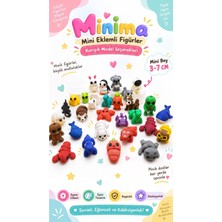 Loopify Moifugyia Minima Mini Eklemli Figürler - 30 Adet Karışık Model Set - Oynar Eklemli