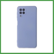 Soi Home Samsung Galaxy A22 Uyumlu Kılıf Nano Içi Kadife Silikon - Lila Soı