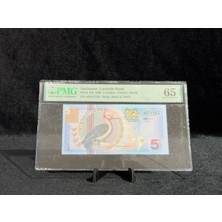 Öztürk Koleksiyon Surinam 2000 – 5 Gulden – Pmg 65 Epq Gem Uncırculated – Pıck# 146