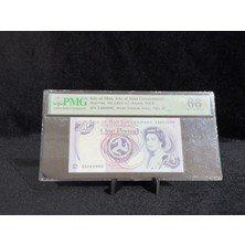 Öztürk Koleksiyon Man Adası 1983 – 1 Pound – Pmg 66 Epq Gem Uncırculated – Pıck# 40C