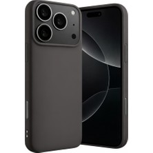 Zamerya iPhone 17 Pro Max Nano Içi Kadife Silikon - Gri