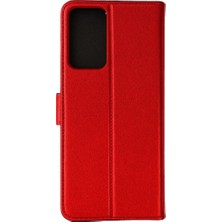 Zamerya Galaxy A91 / S10 Lite Trend S Plus Kapaklı Kılıf - Kırmızı