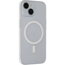 Zamerya iPhone 15 Plus Tuna Pc Slim Magsafe Kapak - Şeffaf