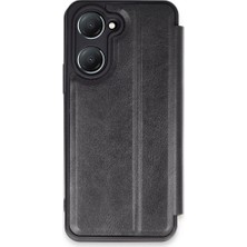 Zamerya Y18 Kılıf Flip Cover - Siyah