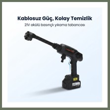 Bezos Kablosuz Basınçlı Yıkama Tabancası | Taşınabilir Oto Yıkama Bezos1