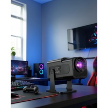 Nemere Mini Projektör 1080P 450 Ansı Lümen Android 11 XUCZHCS350PROPROJEKSİYONNNNNN-8