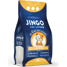 Jingo Yasemin Kokulu Ince Kedi Kumu 10 Lt