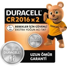 Duracell Düğme Pil 2016 3 Volt 2li