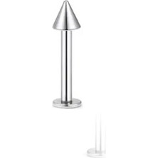 Lunexa 316L Cerrahi Çelik Spike Dil Piercing