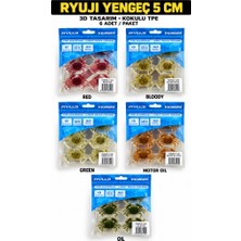 Ryuji Yengeç 5 cm Silikon Yem 6 Pcs Bloody
