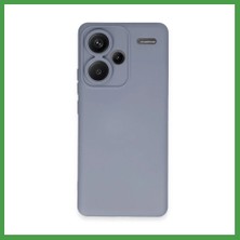 Soi Home Redmi Note 13 Pro Plus Uyumlu Kılıf Nano Içi Kadife Silikon - Gri Soı