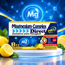 Vitazomal Magnesium Complex Direct – Limon Aromalı Magnezyum Kompleksi, 20 Porsiyon