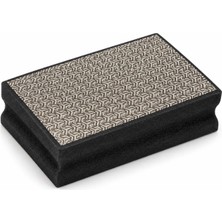 Kgs Telum Handpad Siyah 120 Kum 90×55 mm Elmas El Zımparası – Cam Kenar Taşlama Pedi