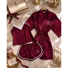 Benela Fashion Saten Pijama