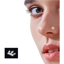 Lunexa 925 Ayar Gümüş  Zirkon Taşlı Kraliçe Tacı Hızma