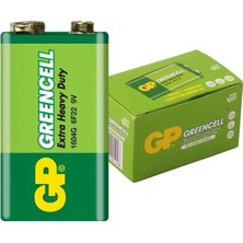 Gp 1604G-B Greencell 9 Volt Pil (10'lu Paket)