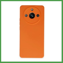 Soi Home Realme 11 Pro Uyumlu Kılıf Nano Içi Kadife Silikon - Turuncu Soı