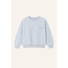 Zeyland Erkek Çocuk Sıfır Yaka Baskılı Sweatshirt