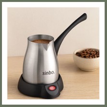 Bezos Elektrikli Çelik Cezve 400ML (5 Fincan) 700W 360° Kablosuz Bezos1