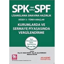 Happy Trend Lisanslama Sınavına Hazırlık Düzey 3 - Türev Araçlar Kurumlarda ve Sermaye Piyasasında Vergilendirme
