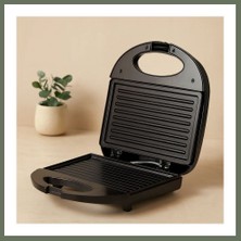 Bezos Mini Elektrikli Tost Makinesi (2 Dilim) 750W Yapışmaz Bezos1