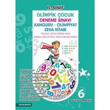 Happy Trend 6. Sınıf Olimpik Çocuk Deneme Sınavı Kanguru - Olimpiyat Zeka Kitabı Tamamı Çözümlü: Fen Lisesi, Sosyal Bilimler Lisesi Anadolu Lisesi ve Proje Temelli Liselere Hazırlık