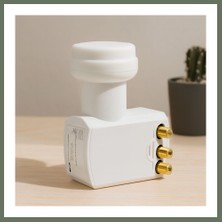 Bezos Uydu Lnb Quad (4 Çıkış) 0.1db 4K Ultra Hd Universal Bezos1