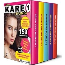 Happy Trend Kare Bulmaca 5 Kitap - Kutulu Set