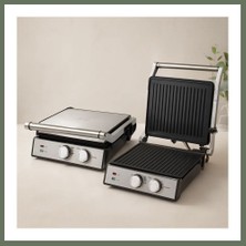 Bezos 4 Dilim Tost ve Izgara Makinesi 2000W - Yapışmaz Kaplama Bezos1