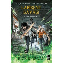 Happy Trend Jackson ve Olimposlular - Labirent Savaşı (Çizgi Roman)