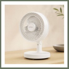 Bezos 12" Masaüstü Vantilatör - Kompakt Sessiz 2 Kademeli (Ev & Ofis) Bezos1