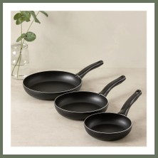 Bezos Teflon 3 Parça Tava Seti (16-20-24 Cm) Bezos1