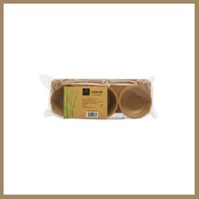 Bezos 3'li Altlıklı Bambu Mini Sunumluk 22