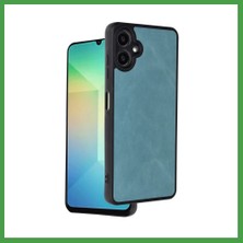 Soi Home Samsung Galaxy A06 Uyumlu Kılıf Aras Deri Kapak - Açık Yeşil Soı