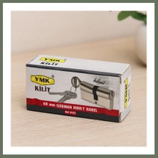 Bezos 68 mm Hibrit Silindir Barel - Nikel Saten, 3 Anahtar Bezos1