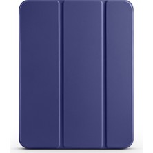 Sionel iPad 10.9 2022 (10.nesil) Kılıf Kalem Bölmeli Uyku Modlu Katlanır Yatay ve Dikey Standlı Snel