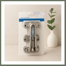 Bezos Çelik Kapı Emniyet Kelepçe (Krom) 60 mm Bezos1