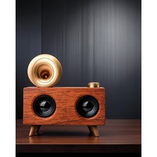 Nemere Bluetooth Retro Radyo Hoparlör Ahşap Renk UUCZZZB6SPEAKERRRRR3-1