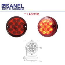 12 LED Fog Arka Sis Lambası 4W Su Geçirmez Sanel DSL-210FL 1 Adettir.