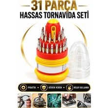 Tornavida Seti 31 Parça Yumurta Tornavida Seti Telefon Tamir Saat Tornavida Uç Seti