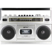 Flagen Retro Boombox Müzik Çalar Kaset Çalar Bluetooth Fm/am/sw Radyo USB Tf Kart Girişli